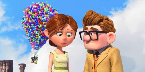 Phim hoạt hình duy nhất của Pixar được Hayao Miyazaki yêu thích- Ảnh 6. Ellie (trái) và Carl khi trưởng thành.