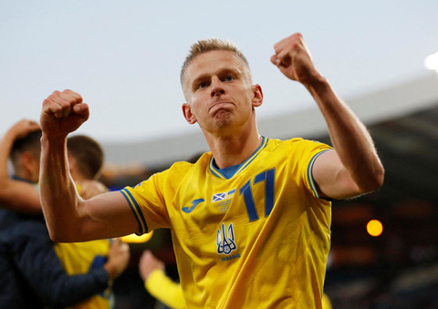 Máy tính soi tỉ số Euro 2024: Ukraine sẽ thắng Romania 2-1- Ảnh 2. Tuyển Ukriane có nhiều ngôi sao trong đội hình - Ảnh: REUTERS