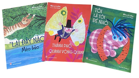 'Ba không hiểu chuyện vì ba qua tuổi con nít lâu rồi'- Ảnh 1. Ba cuốn truyện tranh của Mira Lobe - NXB Kim Đồng - Ảnh: T.ĐIỂU