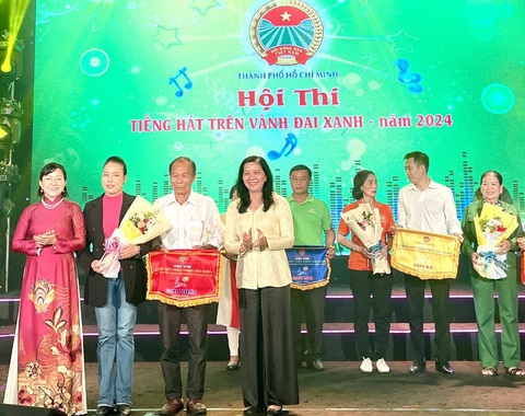 Hội nông dân Cần Giờ đoạt giải nhất - Ảnh: BTC Hội Nông dân Cần Giờ đoạt giải nhất - Ảnh: BTC