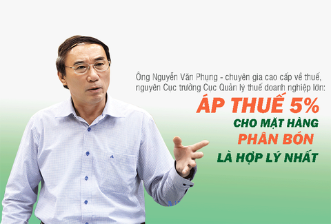 Đưa phân bón vào diện chịu thuế GTGT: Vì một nền nông nghiệp bền vững- Ảnh 3. Chuyên gia cao cấp về thuế Nguyễn Văn Phụng, nguyên cục trưởng Cục Quản lý thuế doanh nghiệp