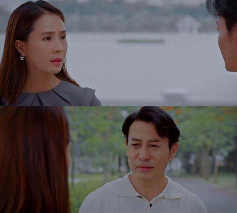 Khán giả đòi 'giải cứu' NSND Thu Hà khỏi 'Trạm cứu hộ trái tim'- Ảnh 1. Ngân Hà một mực từ chối tình cảm của Vũ khiến anh tổn thương, quyết dứt áo ra đi.