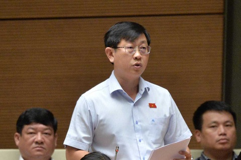 Chủ tịch Tổng liên đoàn: Tài chính công đoàn được kiểm toán 2 năm/lần, báo cáo Quốc hội- Ảnh 3. Đại biểu Nguyễn Hữu Thông - Ảnh: GIA HÂN