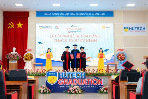 HUTECH khai giảng khóa đào tạo thạc sĩ, tiến sĩ đợt 1 - năm 2024- Ảnh 5. Chương trình đào tạo thạc sĩ tại HUTECH được thiết kế tinh gọn trong khoảng từ 1,5 năm đến 2 năm