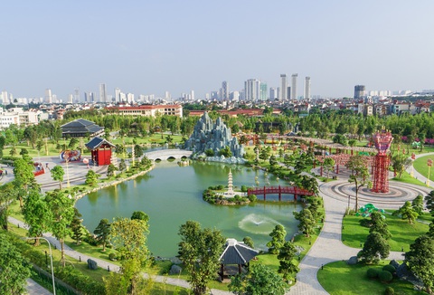 Chuỗi tiện ích đa thế hệ The Sola Park hút khách- Ảnh 5. Vườn Nhật Zen Park sẽ là chốn vui chơi vô cùng lý tưởng dành cho cư dân mỗi cuối tuần