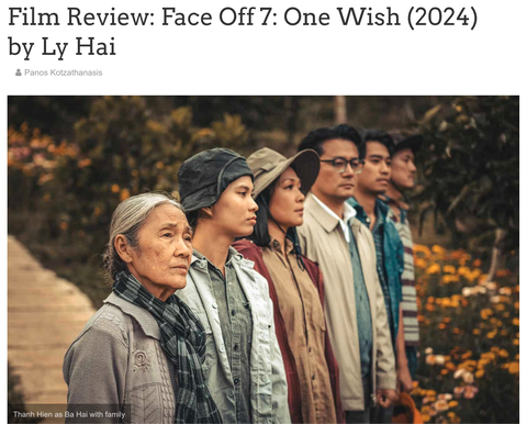 Bài review phim Lật mặt 7: Một điều ước trên trang Asian Movie Pulse - Ảnh: Chụp màn hình Bài phê bình phim Lật mặt 7: Một điều ước trên trang Asian Movie Pulse - Ảnh: Chụp màn hình