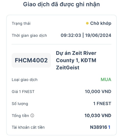 Ủy ban Chứng khoán yêu cầu VPS ngừng chia nhỏ bất động sản vốn 10.000 đồng- Ảnh 2. Theo ghi nhận trong sáng nay (19-6), trên dứng dụng SmartOne của Chứng khoán VPS, nhà đầu tư vẫn giao dịch thứ cấp được cổ phần bất động sản chia nhỏ.