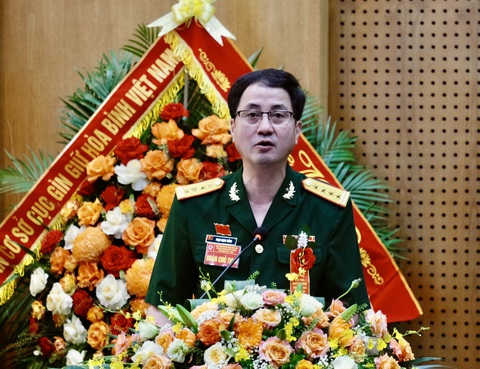 Cục Gìn giữ hòa bình Việt Nam thi đua quyết thắng trong môi trường đặc biệt- Ảnh 1. Đại tá Phạm Mạnh Thắng - cục trưởng Cục Gìn giữ hòa bình Việt Nam - Ảnh: HÀ THANH