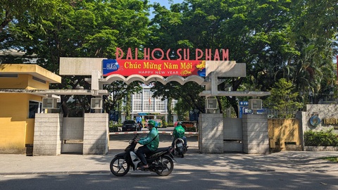 Trường đại học hơn một năm không có hiệu trưởng và hiệu phó, cấp trên nói ‘không ham quyền cố vị’- Ảnh 1. Trường đại học Sư phạm (Đại học Huế) hơn một năm nay không có hiệu trưởng và hiệu phó - Ảnh: NHẬT LINH