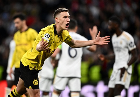 Real Madrid lần thứ 15 vô địch Champions League- Ảnh 2. Dortmund thua Real Madrid trong trận chung kết Champions League theo cách không thể nghiệt ngã hơn - Ảnh: REUTERS