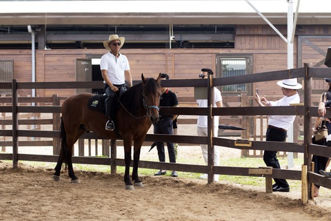 Ra mắt Học viện cưỡi ngựa tại Việt Nam- Ảnh 9. Sự kiện khai trương kỹ thuật Vinpearl Horse Academy. Ảnh: Đ.H