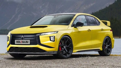 Mitsubishi có thể đưa Pajero, Lancer trở lại cùng một lúc- Ảnh 2. Lancer - dòng sedan một thời nổi danh với bản thể thao Evolution sẽ trở lại với tên gọi khác, kết cấu thân khác - Ảnh: Kolesa.ru