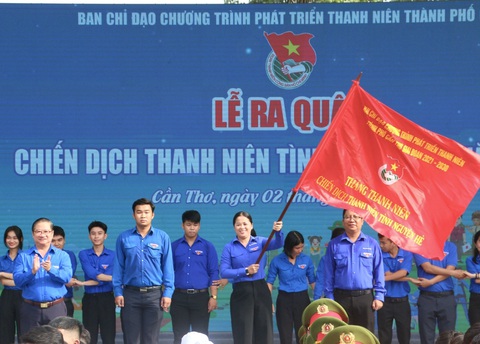 Cần Thơ ra quân Chiến dịch thanh niên tình nguyện hè- Ảnh 1. Chiến dịch thanh niên tình nguyện hè TP Cần Thơ sẽ diễn ra cao điểm từ tháng 6 đến hết tháng 8-2024 - Ảnh: TRUNG PHẠM