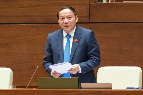 Bộ trưởng Nguyễn Văn Hùng: Lương thấp khó thu hút nhân tài trong lĩnh vực thể thao- Ảnh 1. Bộ trưởng Bộ Văn hóa, Thể thao và Du lịch Nguyễn Văn Hùng - Ảnh: GIA HÂN