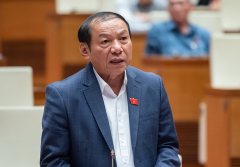 Đề xuất viên chức ngành nghệ thuật biểu diễn là công việc nặng nhọc, độc hại- Ảnh 1. Bộ trưởng Nguyễn Văn Hùng - Ảnh: GIA HÂN
