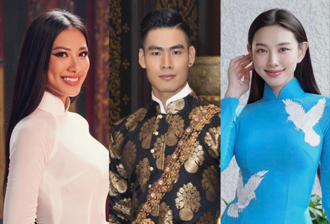 Từ trái qua: Kim Duyên, Danh Chiếu Linh, Thùy Tiên làm giám khảo quốc tế - Ảnh: Facebook nhân vật Từ trái qua: Kim Duyên, Danh Chiếu Linh, Thùy Tiên làm giám khảo quốc tế - Ảnh: Facebook nhân vật