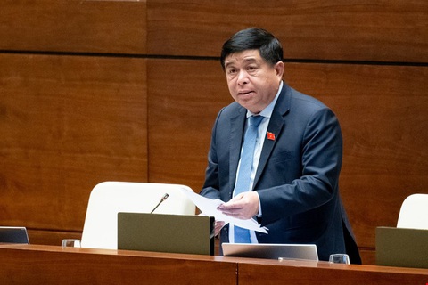 Bộ trưởng Nguyễn Chí Dũng: Không có kế hoạch khả thi, quy hoạch thủ đô chỉ là kỳ vọng- Ảnh 1. Bộ trưởng Bộ Kế hoạch và Đầu tư Nguyễn Chí Dũng - Ảnh: QUOCHOI.VN
