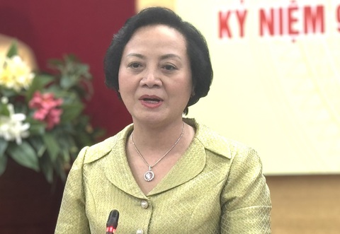 Tin tức sáng 21-6: Hoa hậu H'Hen Niê đồng hành chống mua bán người; TP.HCM lo bùng dịch sởi- Ảnh 1. Bộ trưởng Bộ Nội vụ Phạm Thị Thanh Trà - Ảnh: BNV
