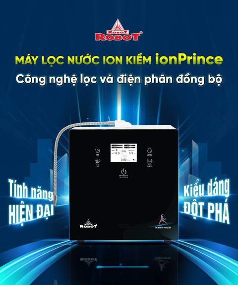 Máy lọc nước ion kiềm ionPrince đáp ứng nhu cầu đa dạng- Ảnh 1. Máy lọc nước ion kiềm ionPrince đáp ứng nhu cầu đa dạng- Ảnh 1.