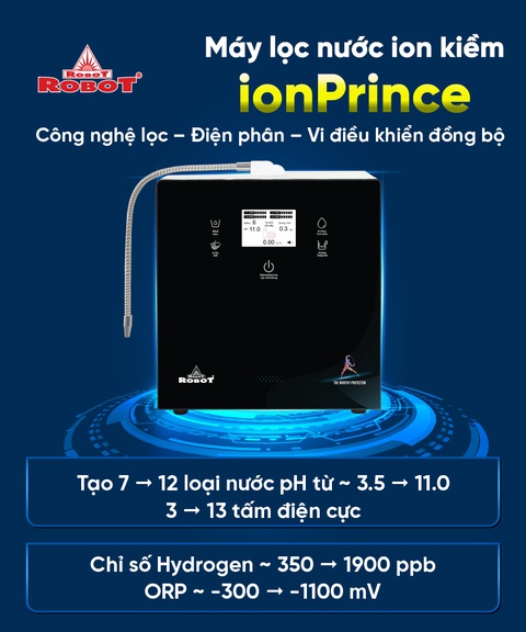 Máy lọc nước ion kiềm ionPrince đáp ứng nhu cầu đa dạng- Ảnh 3. Máy lọc nước ion kiềm ionPrince đáp ứng nhu cầu đa dạng- Ảnh 3.