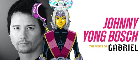 Gabriel and the Guardians, phim hoạt hình phiêu lưu thần thoại thú vị- Ảnh 5. Johnny Yong Bosch trong vai Gabriel.