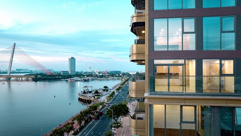 Kỳ vọng về một tiêu điểm mới bên sông Hàn- Ảnh 3. Tất cả căn hộ đều sở hữu tầm nhìn 360 độ.