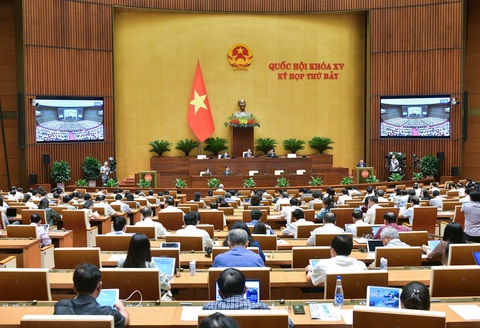 Quốc hội lần đầu giám sát tối cao về bảo vệ môi trường- Ảnh 1. Quang cảnh kỳ họp - Ảnh: Media Quốc hội
