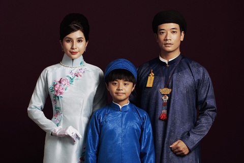 Tạo hình của các diễn viên (từ trái sang) Thiên An, Bảo Duy và Samuel An trong phim Linh miêu - Ảnh: ĐPCC Tạo hình của các diễn viên (từ trái sang) Thiên An, Bảo Duy và Samuel An trong phim Linh miêu - Ảnh: ĐPCC