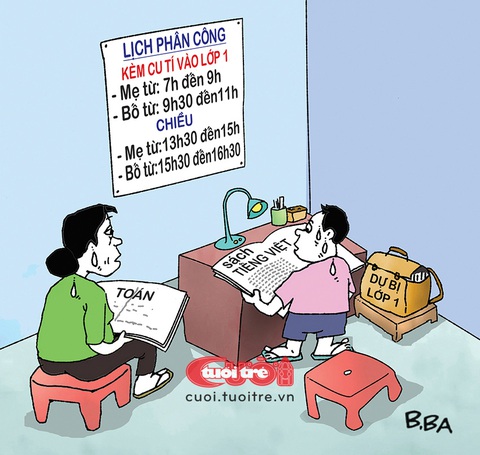 Vậy là nghỉ hè dữ chưa?- Ảnh 2. Vậy là nghỉ hè dữ chưa? - Tranh: B.Ba