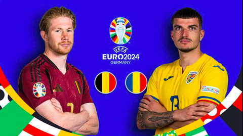 Máy tính soi tỉ số Euro 2024: Bỉ thắng Romania- Ảnh 1. Bỉ được dự đoán sẽ giành chiến thắng trước Romania - Ảnh: UEFA