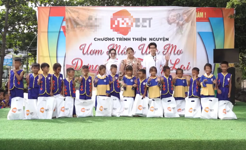 Quảng cáo cá độ dưới hình thức thiện nguyện - Ảnh: K.HƯNG Quảng cáo cá độ dưới hình thức thiện nguyện - Ảnh: K.HƯNG