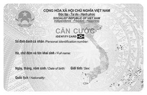 Nhiều thông tin được thay đổi trên mẫu thẻ căn cước cấp mới từ ngày 1-7- Ảnh 3. Mặt trước của thẻ căn cước cấp cho công dân dưới 6 tuổi - Ảnh: Công an cung cấp