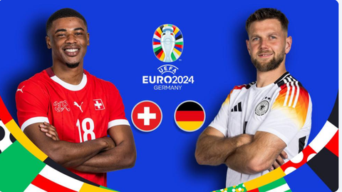 Máy tính soi tỉ số Euro 2024: Đức thắng Thụy Sĩ- Ảnh 1. Máy tính dự đoán đội tuyển Đức sẽ thắng Thụy Sĩ trong lượt trận thứ ba tại bảng A Euro 2024, lúc 2h ngày 24-6 - Ảnh: UEFA