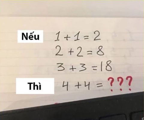 Chỉ người thông minh mới tìm ra đáp án trong 10 giây- Ảnh 1. Chỉ người thông minh mới tìm ra đáp án trong 10 giây- Ảnh 1.