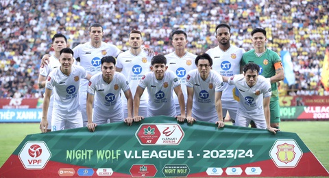 Đội hình CLB Nam Định ở mùa giải 2023 - 2024 nhiều khả năng sẽ đi vào lịch sử đội bóng - Ảnh: NĐFC Đội hình CLB Nam Định ở mùa giải 2023 - 2024 nhiều khả năng sẽ đi vào lịch sử đội bóng - Ảnh: NĐFC