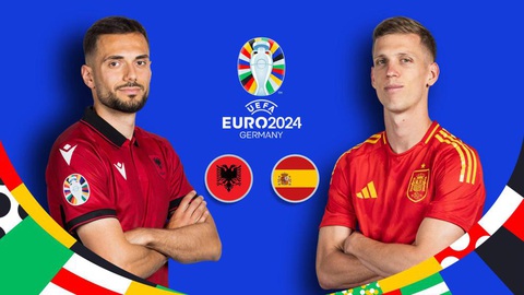 Máy tính soi tỉ số Euro 2024: Tây Ban Nha thắng đậm Albania- Ảnh 1. Tuyển Tây Ban Nha được dự đoán sẽ thắng đậm Albania - Ảnh: UEFA