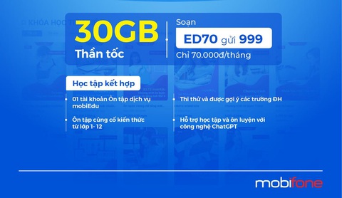 MobiFone cung cấp giải pháp cho nhu cầu ôn luyện và thi thử- Ảnh 2. MobiFone cung cấp giải pháp cho nhu cầu ôn luyện và thi thử- Ảnh 2.