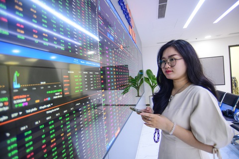 Chứng khoán tuần mới: Thận trọng với nhóm cổ phiếu ăn theo cùng loạt mã UpCOM 'quá đà'- Ảnh 1. VN-Index vừa trải qua một tuần giằng co ở vùng 1.282 điểm. Trong khi đó, UpCOM tăng 2,6%, lấy lại ngưỡng 100 điểm - Ảnh: QUANG ĐỊNH