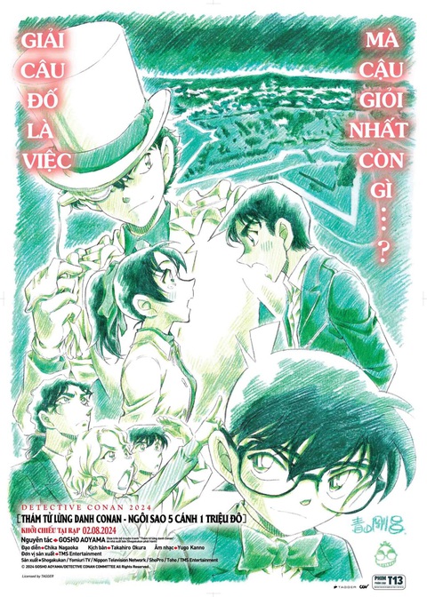 Poster phim điện ảnh Thám Tử Lừng Danh Conan phần 27 Poster phim điện ảnh Thám tử lừng danh Conan phần 27
