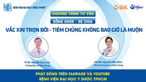 Chương trình tư vấn: Vắc xin trọn đời - tiêm chủng không bao giờ là muộn- Ảnh 1. Chương trình tư vấn Sống khỏe - Sẻ chia