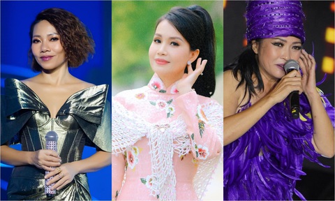 Từ trái qua: Hà Trần, Cẩm Ly và Phương Thanh đều đã hoạt động âm nhạc trên 30 năm Từ trái qua: Hà Trần, Cẩm Ly và Phương Thanh đều đã hoạt động âm nhạc trên 30 năm