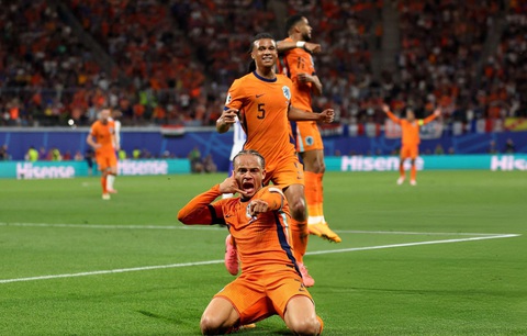 Dự đoán tỉ số Euro 2024: Hà Lan thắng Áo, trận đấu nhiều bàn thắng- Ảnh 1. Hà Lan sẽ đối đầu Áo lúc 23h ngày 25-6 - Ảnh: REUTERS
