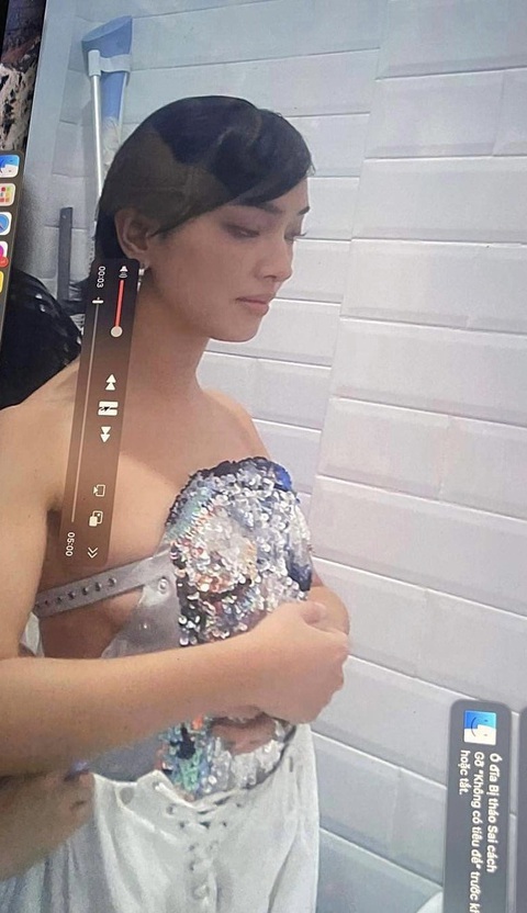 Hình ảnh fashionista Châu Bùi trích ra từ camera quay lén - Ảnh: Facebook nhân vật Hình ảnh fashionista Châu Bùi trích ra từ camera quay lén - Ảnh: Facebook nhân vật