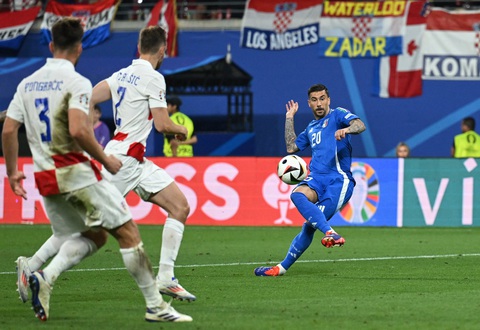 Chuyên gia Phan Anh Tú: Croatia và ‘quy luật nghiệt ngã’ của bóng đá- Ảnh 2. Tuyển Ý khó đi xa nếu tiếp tục đấu như thế này - Ảnh: REUTERS