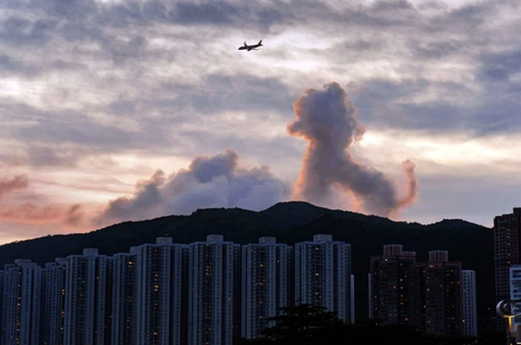 Bí ẩn sau đám mây hình chú chó ở Hong Kong- Ảnh 1. Đám mây hình chú chó