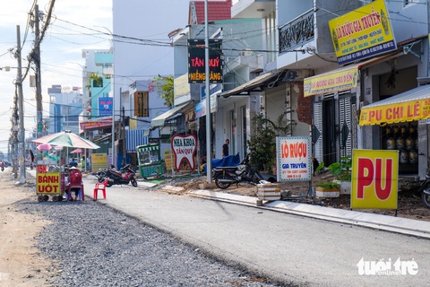 Hình ảnh 4 dự án cầu đường ‘chạy nước rút’ kết nối sân bay Tân Sơn Nhất- Ảnh 13. Ban Quản lý dự án đầu tư xây dựng các công trình giao thông TP.HCM (chủ đầu tư) cho biết dự án sẽ hoàn thành vào tháng 10 - Ảnh: PHƯƠNG NHI