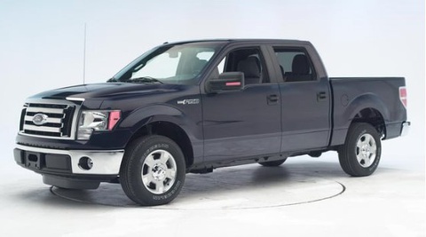 Ảnh: IIHS F-150 đời 2014 tại Mỹ được triệu hồi để khắc phục lỗi - Ảnh: IIHS