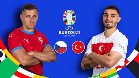 Máy tính soi tỉ số Euro 2024: Thổ Nhĩ Kỳ sẽ hạ CH Czech- Ảnh 1. Máy tính dự đoán đội tuyển Thổ Nhĩ Kỳ sẽ đánh bại CH Czech ở lượt trận cuối cùng bảng F Euro 2024, lúc 2h ngày 27-6 - Ảnh: UEFA