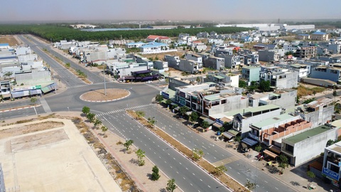 Đề nghị cung cấp thông tin gói thầu khu tái định cư sân bay Long Thành- Ảnh 1. Một góc khu tái định cư Lộc An - Bình Sơn, thuộc dự án thu hồi đất, bồi thường, hỗ trợ, tái định cư sân bay Long Thành - Ảnh: A LỘC