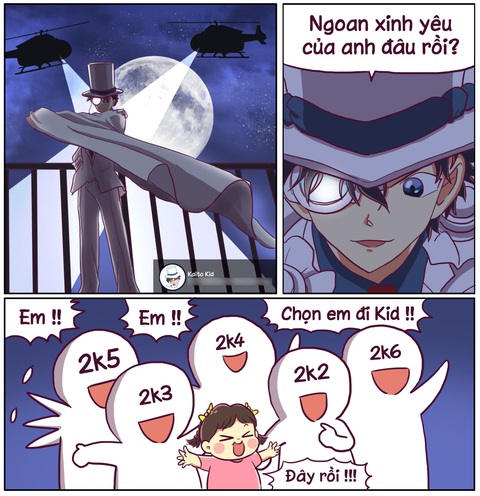 Dân mạng nói Kaito Kid 'đoán trúng' đề thi ngữ văn THPT 2024- Ảnh 1. Kaito Kid đăng tải hình ảnh